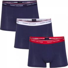 Tommy Hilfiger Boxer Ropa interior de hombre Tommy Hilfiger Premium Essentials Underwear 3 Pack Trunks - Lila Azulado