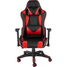 tectake Premium Twink Gaming Chair - Black/Red