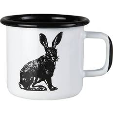 Emaille Kupfer Muurla Nordic The Hare Becher 37cl