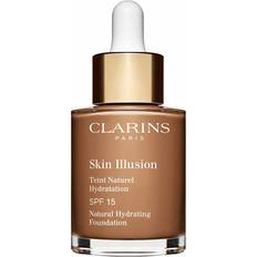 Clarins skin illusion natural hydrating foundation 30ml Clarins Skin Illusion Natural Hydrating Foundation SPF15 #115 Cognac