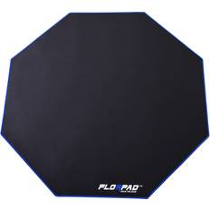 Blue Line Floor Mat - Black/Blue