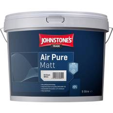 Johnstone's Trade Air Pure Wall Paint, Ceiling Paint Brilliant White 5L