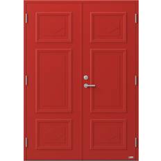 Röd - S 0502-Y Ytterdörrar NorDan Bor Diamant 373P Ytterdörr S 0502-Y, S 2570-Y90R V (140x210cm)