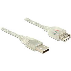 DeLock USB A - USB A M-F 2.0 2m