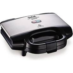 Tefal SM 1552 UltraCompact Tostiera per Sandwich Potenza 700W Colore Nero Acciaio Inossidabile