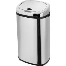 Black Waste Disposal Morphy Richards Square Sensor Bin