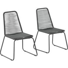 vidaXL 44442 2-pack Trädgårdsmatstol