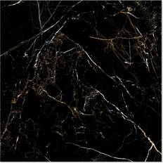 Svart blank klinker Hill Ceramic Portloren KLT2209 120x120cm