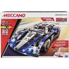 Spin Master Juegos de Construcción Spin Master Meccano 25 in 1 Model Set Super Car