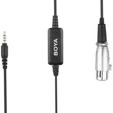 XLR Kabler Boya XLR-3.5 mm M-F 6m