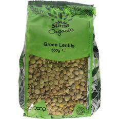 Beans & Lentils Suma Green Lentils 6x500g 500g 6pack