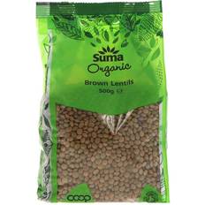 Beans & Lentils Suma Brown Lentils 6x500g 500g 6pack