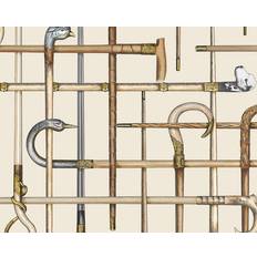 Cole & Son Fornasetti Tapete Bastoni von and Cream creme