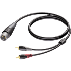 Procab 2RCA-XLR 1.5m