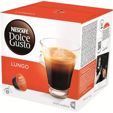 Kaffekapslar på rea Nescafé Dolce Gusto Cafe Lungo 16st