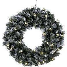 Hängande Jullampor Star Trading Wreath Edmonton Jullampa 50cm