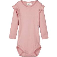 Name It Rib Romper - Pink/Zephyr (13176614)