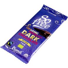 Lactose Free Confectionery & Biscuits Plamil So Free Organic Perfectly Dark Chocolate 80g