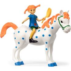 Micki Figuren Micki Pippi Longstocking & The Little Old Man Figure Set