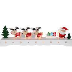 Multifärgade Adventsljusstakar Star Trading Rudolf Adventsljusstake 43cm