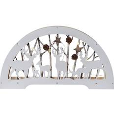 Warmweiß Kerzenbrücken Star Trading Fauna Kerzenbrücke 45cm