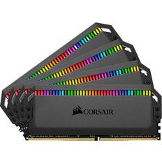 Ddr 4 64gb Corsair 64GB (4 x 16GB) Dominator Platinum RGB, DDR4 3600MHz, CL16, 1.35V, musta