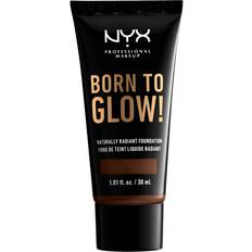 NYX Born To Glow Naturally Radiant Foundation Warm Walnut