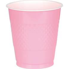 Plastic Plastic Cups Amscan Plastic Cup New Pink 20-pack