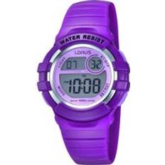 Lorus de pulsera Sports R2385HX9 correa color: Violeta LCD Violeta érica Mujer