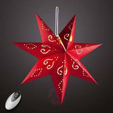 Alimentado por batería Estrellas de Adviento Hellum Star Dilja Advent Star 60cm