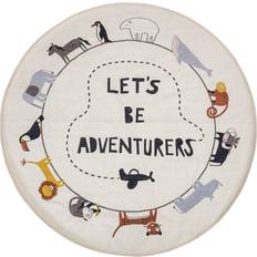 Animales Alfombras Bloomingville Let's Be Adventurers Ø51.2