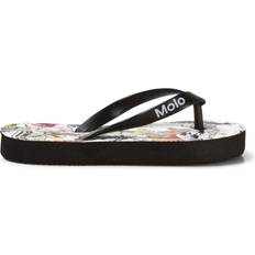 Multicolore Tongs Molo Zeppo Flipflops White/Black Unisex