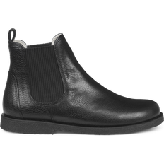 Tacco Basso Stivali Angulus Chelsea Boot with Wool Lining - Black/Black Female