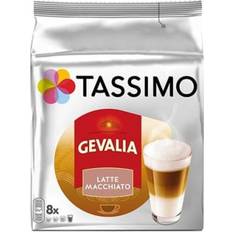 Kaffekapsler tassimo Tassimo Gevalia Caramel Latte Macchiato 16stk