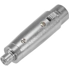 Omnitronic RCA-XLR F-F Adapter