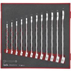 Set U-ringnycklar Teng Tools TED8012 U-ringnyckel