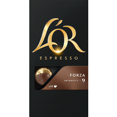 Lakrits Kaffe L'OR Espresso 9 Forza 10st