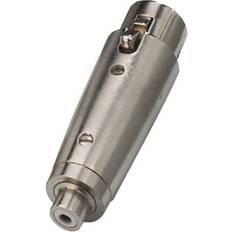 Monacor RCA-XLR F-F Adapter