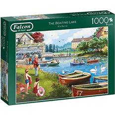 Jigsaw Puzzles Jumbo Falcon The Boating Lake 1000 Pieces