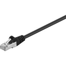 Vit nätverkskabel 30m Goobay SF/UTP Cat5e RJ45 30m