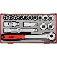 Sett Pipenøkler Teng Tools TT1218-6 Pipenøkkel