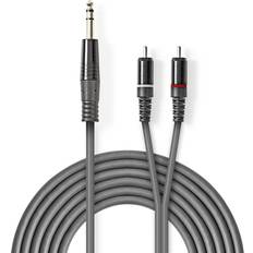 Nedis 2RCA-6.3mm
