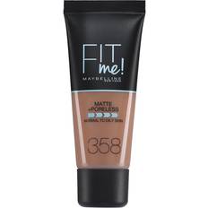 Fit me matte + poreless foundation Maybelline Fit Me Matte + Poreless Foundation #358 Latte