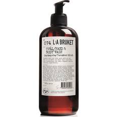 L:A Bruket Pumpflaskor Handtvålar L:A Bruket 074 Hand & Body Wash Gurkmynta 450ml