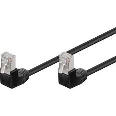 Goobay F/UTP Cat5e RJ45 (2x angled) 3m