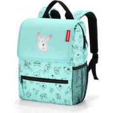 Reisenthel Polyester Rugzakken Reisenthel backpack kids cats and dogs mint Turquoise