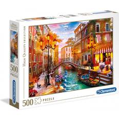 Clementoni Återvunna material Klassiska pussel Clementoni High Quality Collection Sunset Over Venice 500 Pieces