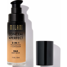 Milani Foundations Milani Conceal + Perfect 2-in-1 Foundation 06A Deep Beige