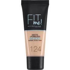 Maybelline Fit Me MATTE PORELESS foundation #124-soft sand