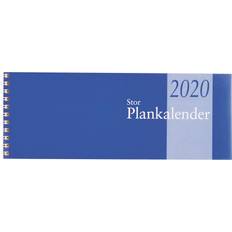 Plankalender Burde 2020 Stor Plankalender Spiralbunden